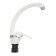 Zein ZC2035 kitchen mixer, pouring "duck", cartridge ceramics 40 mm, white/chrome