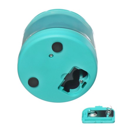 Electric sharpener (batteries are not included). It works from 2 aa batteries turquoise-4