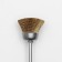 Brush - brush for cleaning mills, copper, silver/golden color