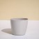 Flower pot, d = 12.5 cm, 1 l, plastic, beige