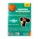 Cardboard white double-sided A4, 10 sheets of multi-bullets "Cheburashka", shaky, in a folder