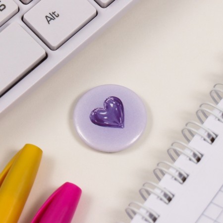 Icons sunset set 3 pcs d = 25 mm "heart prints" 7x7 cm-4