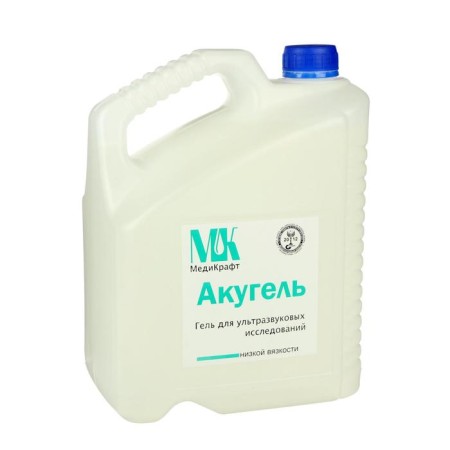 Ultrasound Gel "Akugel" of low viscosity, canister, 5kg