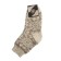 Male wool socks, gray color, size 27