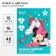 Color paper, A4, 16 sheets, 16 colors, non -stated, bilateral, on paper, 48 g/m², Minnie Mouse and unicorn