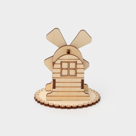 Toothpick stand "Mill", 7 × 7 × 7 cm-4