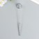 Tool for extinguishing candles (gacer) stainless steel "Bell" silver 3.7x22 cm