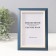 Photo frame plastic 10x15 cm "blue-white" with a gold stripe 1.5x13.2x18 cm