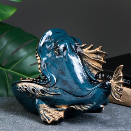 Candy "Piranha" Blue, 18x28x16cm-2