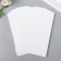 Foamiran glitter 1 mm, 20x30 cm, col. White (set of 10 sheets)