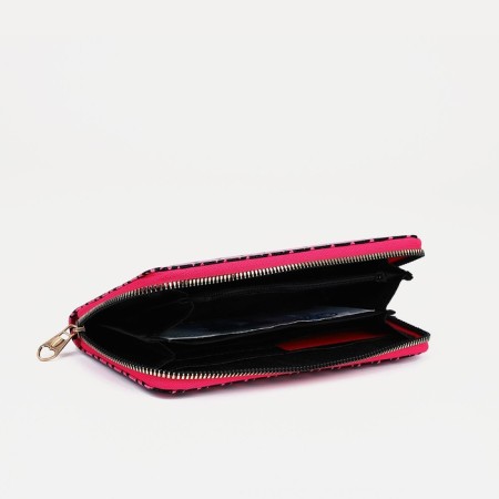 Lightning wallet, black/pink color-2