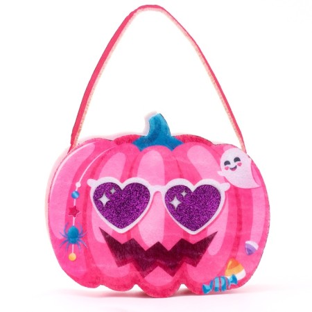 Carnival set "Cute Ghost": cape, bag, pink-5