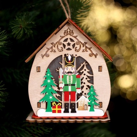 New Year's decor with the “Nutcracker” highlight 9 × 7 × 11 cm-2