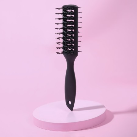 Combing, ventilated, 4 × 24 cm, black color