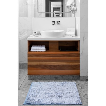 Senfoni rug, size 40x60 cm, blue color