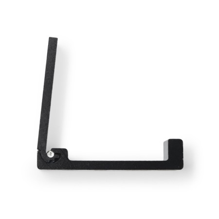 Furniture hook Cappio Fold, one -rot, folding, black color-4