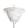 Chantal chandelier 5x40W E14 white+gold 58x58x50 cm Bayerlux