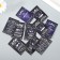 Cardboard "Victories on all fronts" set of 10 pcs (5 types) 4x6 cm