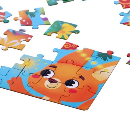 A set of puzzles for creativity "New Year", in the package-7
