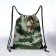 Back for shoes on the lace, green color/camouflage