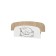 Protective side "Cat", 900 × 48 × 380 mm, the color of the thuja is light
