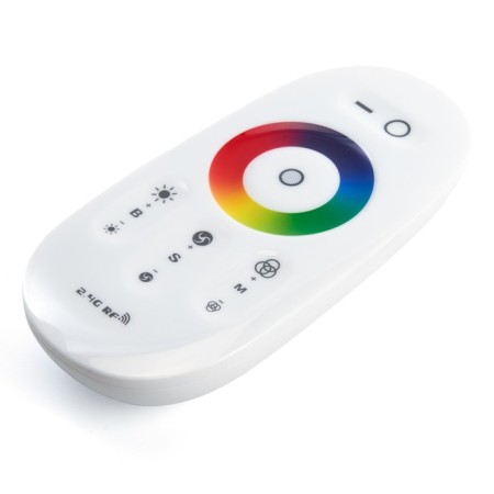 RGB controller for LED tape with p/u white, 12-24V, LD63-6