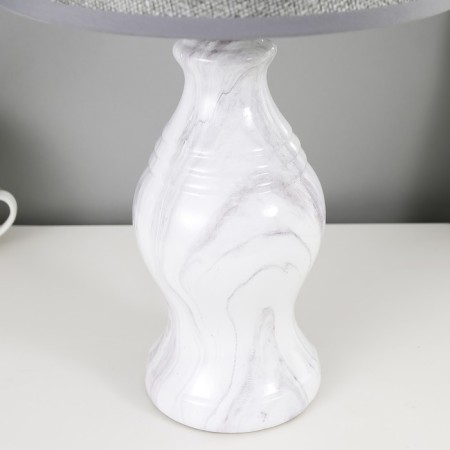Table lamp 32153/1 E14 40W white 22x22x39 cm Risalux-3
