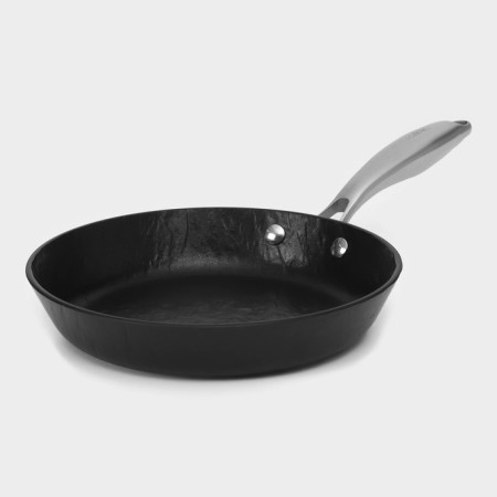 Pan Magistro Rock Stone, D = 22 cm, h = 4.3 cm, anti -stick coating, induction, black color-2