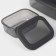 A set of food containers "Respect", 3 pcs: 400 ml, 700 ml, 1.2 l, graphite color