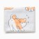 Plaz Ethel "Pyosik", 75x100 cm, 100% polyester, fleece