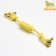 Cable toy "candy", up to 30 cm, up to 55 g, yellow