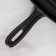 Frying pan Grill Cast iron “Deep grill”, 28 × 26 × 4.5 cm, 2 plums, cast -iron handle, black color black