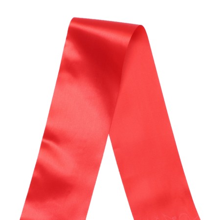 Set of ribbons "Graduate 9th grade", red 3D atlas, 5pcs-2