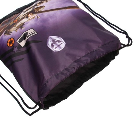 Frame backpack 35 x 28 x 15 cm, Across 178, filling: bag, pencil case, camouflage ACR22-178-4-19
