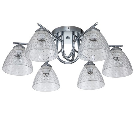 Ceiling lamp 6x60W E27, size 56x56x20 cm-1