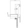 LEMARK SOLO LM7168CW bideter, single -leaf, hidden, watering can, hose, white