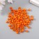 Round beads 6/0 "Orange" 20 g