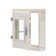 Window, 30 × 30cm, double glass of linden