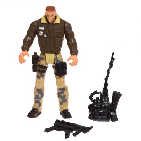 Figure of the hero "Alpha detachment", with accessories, 10x5 cm, mix-2