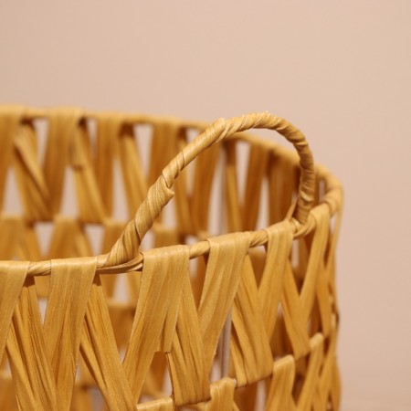 Set of wicker baskets, 3 pcs, 42x38x34 cm-2