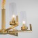 Suspending chandelier Arganie, 40W, E14, 62x62x74 cm
