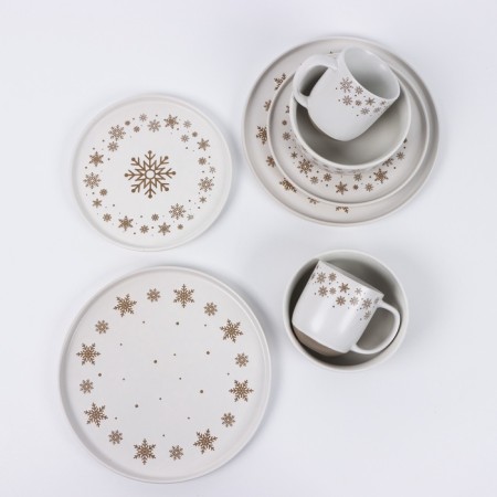 New Year. Ceramic "Snow Fairy Tale", 27.3 cm-5