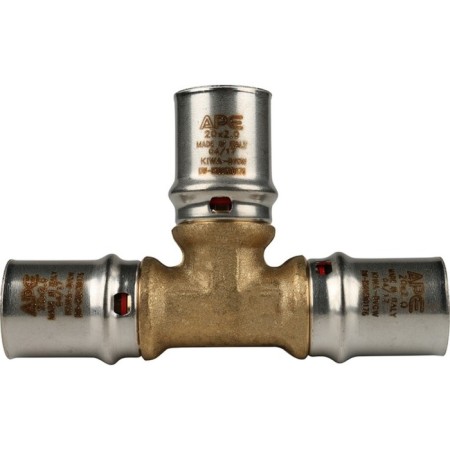 The tee-press Stout SFP-0006-202020, D = 20 mm, brass-3