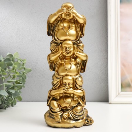 Polystone souvenir "Three Khotey. Pyramid" 26x10.8x8.5 cm