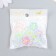Busina Plastic "Flower with colored stupe" gloss mix 2x2x0.8 cm