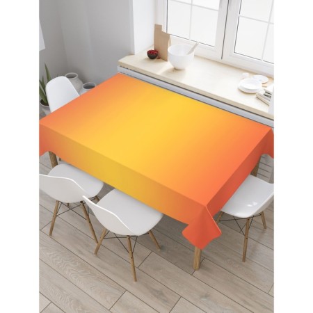 The tablecloth “Orange transfusion”, rectangular, Saten, size 145x180 cm