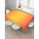 The tablecloth “Orange transfusion”, rectangular, Saten, size 145x180 cm