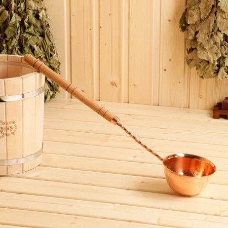 Copper bucket, 0.5l, with a handle