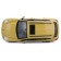 BBURAGO Porsche Cayenne Turbo, Die-Cast, 1:24, opening doors, yellow color.