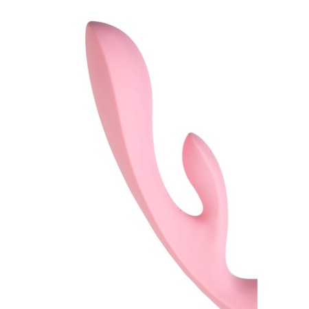 Unrealistic vibrator Satiffyer Triple OH, 24 cm, silicone, pink color-7